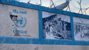 UNRWA is the key agency providing humanitarian aid to Palestinians in Gaza [GETTY]