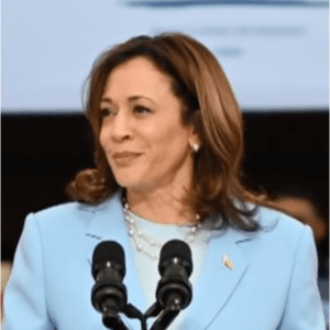 Presidential candidate Kamala Harris