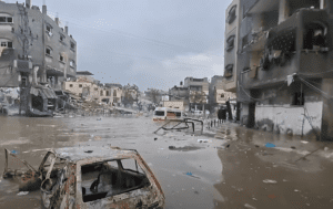 Heavy rain in parts of Gaza last winter brought more despair and hardship to the estimated 1.9 million displaced Palestinians, many of whom were living in makeshift tents.