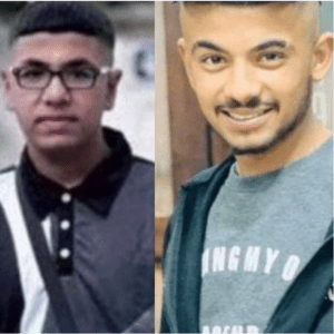 Hani Majdi al-Kari, 16 (L); Hassan Yousef Hassan Al-Shaer, 17