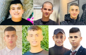 Israeli forces have killed seven Palestinian teens in West Bank in a week.