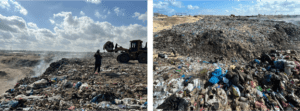 Landfill in Khan Younis, Gaza, is out of control due to Israeli restrictions and hostilities