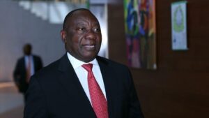 South African President Cyril Ramaphosa