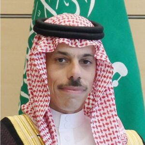 Faisal bin Farhan Al Saud, Minister for Foreign Affairs of the Kingdom of Saudi Arabia