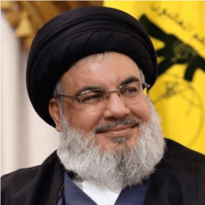 The late head of Hezbollah, Hasan Nasrallah