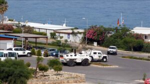 Headquarters of the UN Interim Force (UNIFIL) in southern Lebanon’s Naqoura