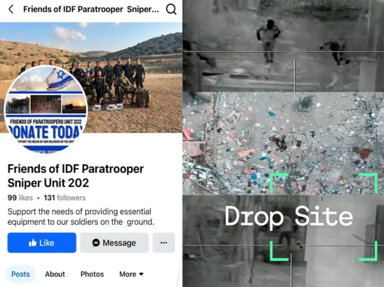 U.S. Nonprofit Raised 0,000 for Israeli Sniper Unit Associated With Killings of Unarmed Palestinians