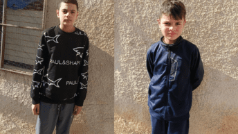 Israeli forces strip and arbitrarily detain two Palestinian children in the occupied West Bank