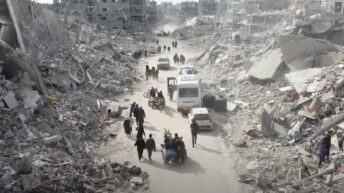 Israel regularly uses starving Gazans as human shields – War on Gaza Day 596