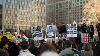 Mahmoud Khalil Alleges the Trump Admin and Pro-Israel Groups Coordinated to Target Him