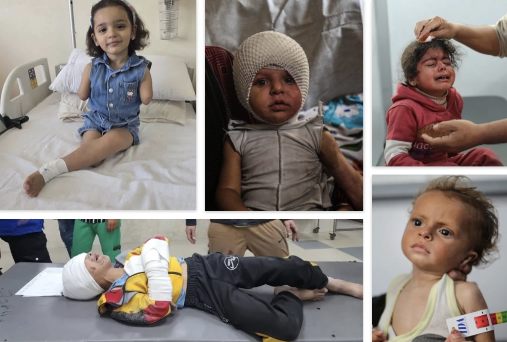 To be a child in Gaza is to suffer and starve – senselessly.