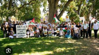 California governor set to sign bill restricting teaching of Palestinian history in schools