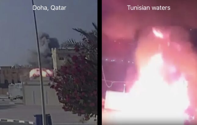 Israel bombs Hamas peace negotiators, Gaza flotilla attacked again – War on Gaza Day 704