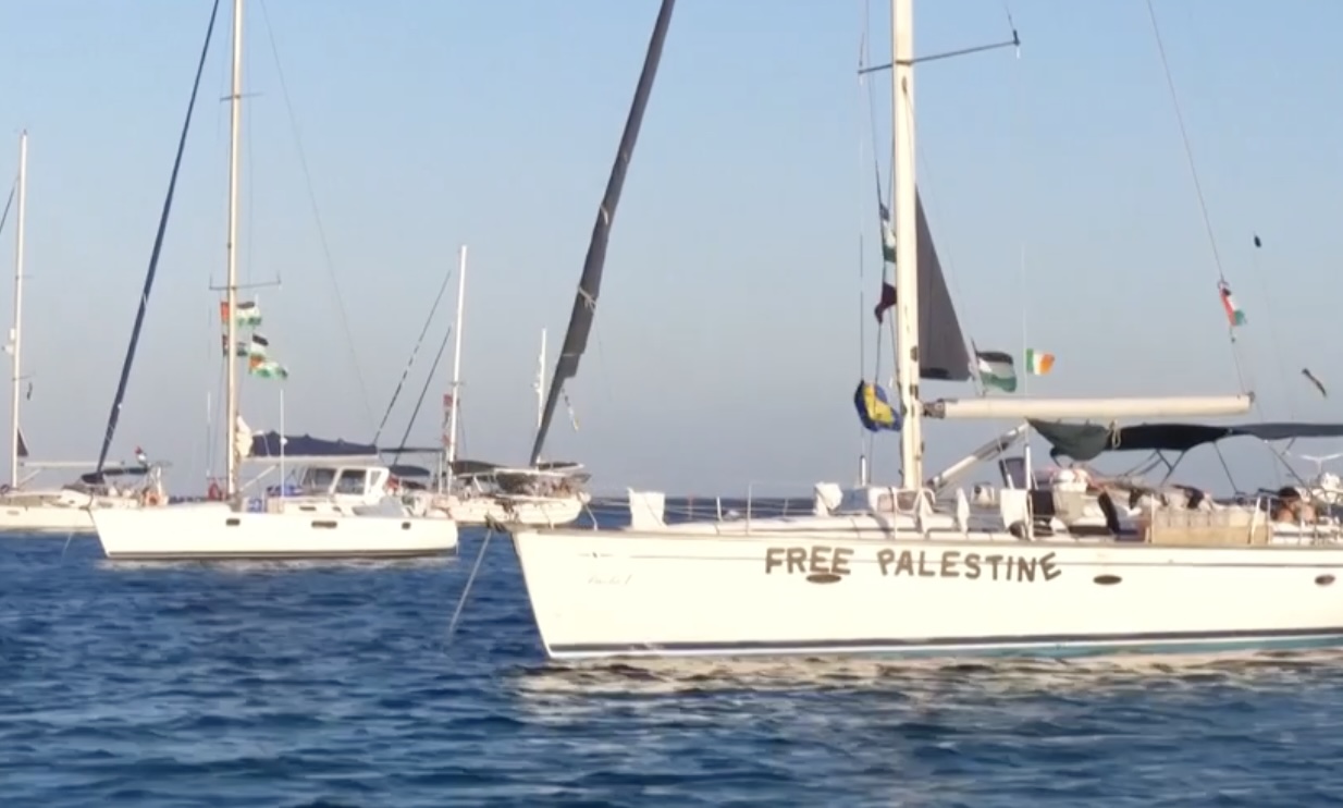 The Global Sumud Flotilla is within 2 days of reaching Gaza.