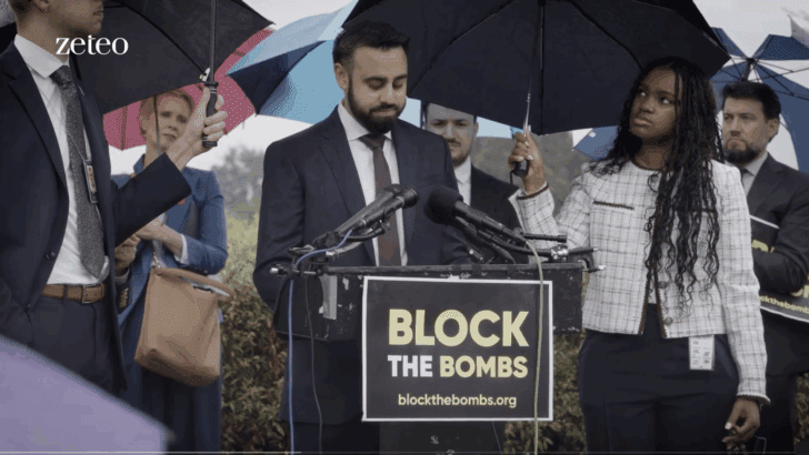 Mahmoud Khalil and Cynthia Nixon Come to DC to Demand Congress ‘Block the Bombs’