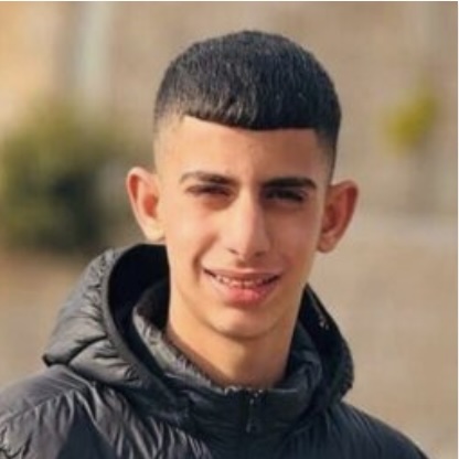 Yamen Samed Hamed, 15, killed by Israeli forces in the West Bank, Oct. 30, 2025