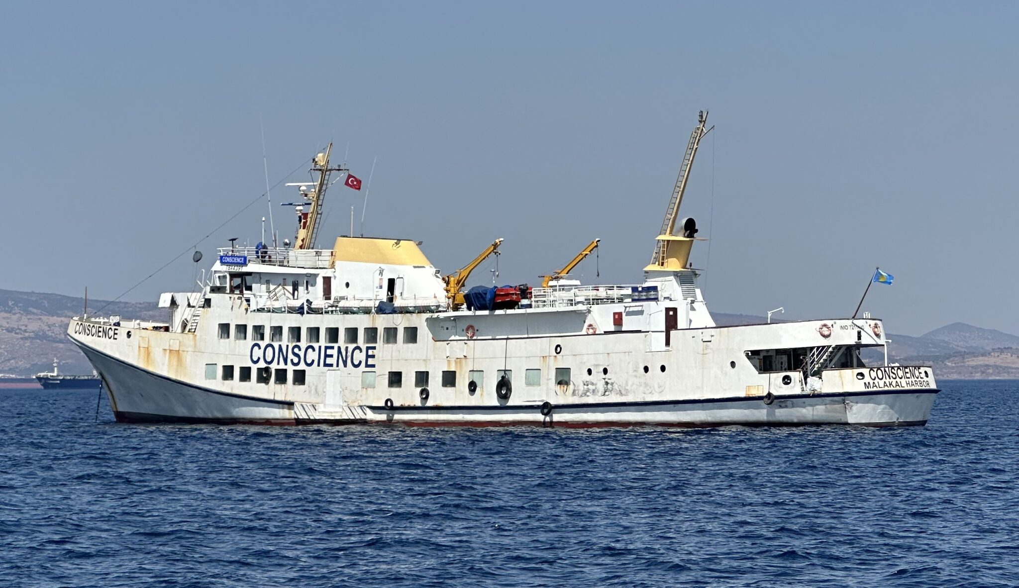 The Conscience, part of the Freedom Flotilla Coalition, was bombed by Israel off the coast of Malta in May 2025. It has returned to serve as a vehicle for medics and media determined to reach their colleagues in besieged Gaza.