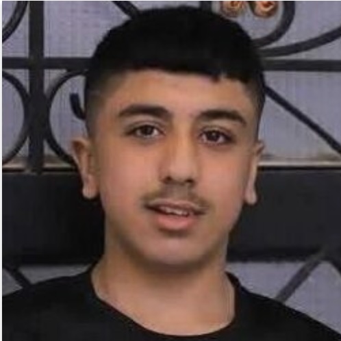Jadallah Jad Jom’a Jadallah, age 15, killed by Israeli forces on Nov. 16, 2025