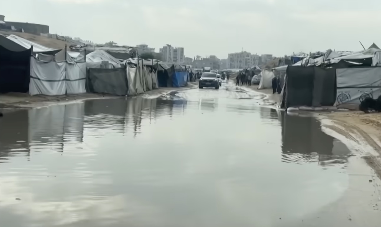 Storm Byron has caused severe flooding in Gaza, where infrastructure is nearly nonexistent after 2 years of Israeli bombardment.