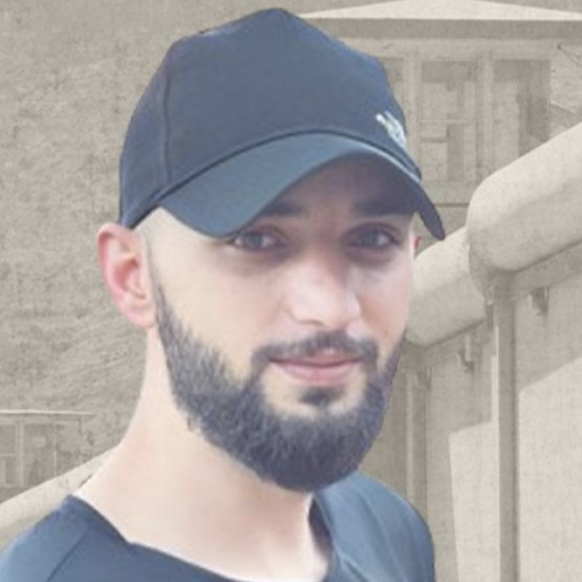 Sakhr Ahmed Zaoul, dead at 26 while imprisoned by Israel without charge.