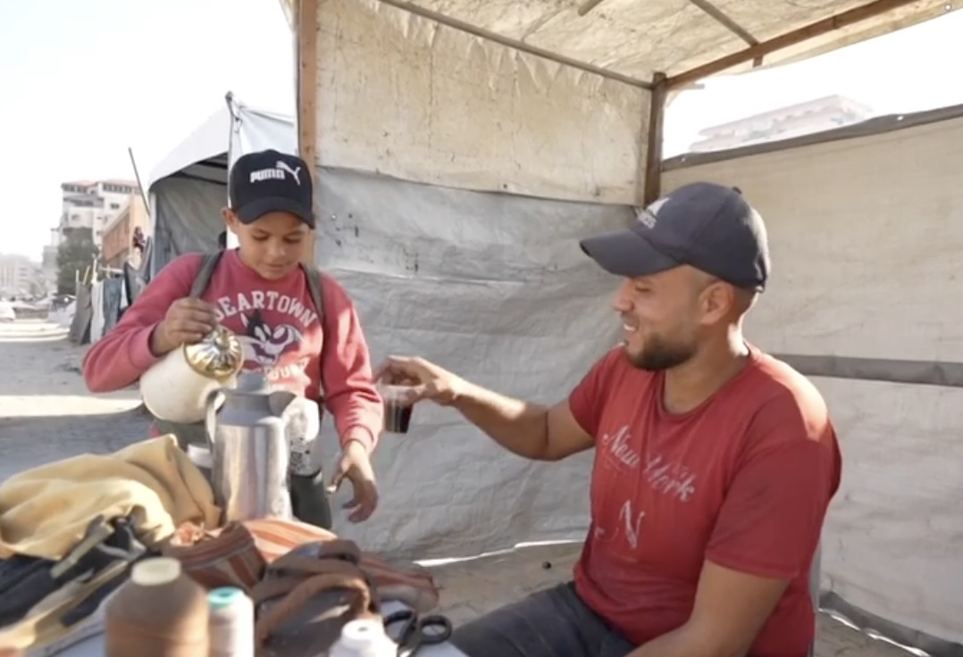 At 15, Mohammed should be in school with his peers, but since his father was killed in Israel’s genocidal war on Gaza, he has been forced to abandon his education and shoulder responsibilities as the breadwinner for his family.