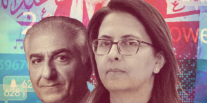Gila Gamliel and Reza Pahlavi. On what basis is it assumed that he is the representative of the Iranian people?