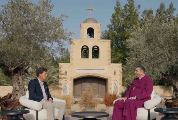Tucker Carlson sheds light on Christian-Muslim harmony in Palestine, Jordan