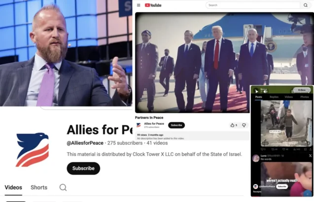 Mysterious ‘peace’ groups are sending Americans pro-Israel texts