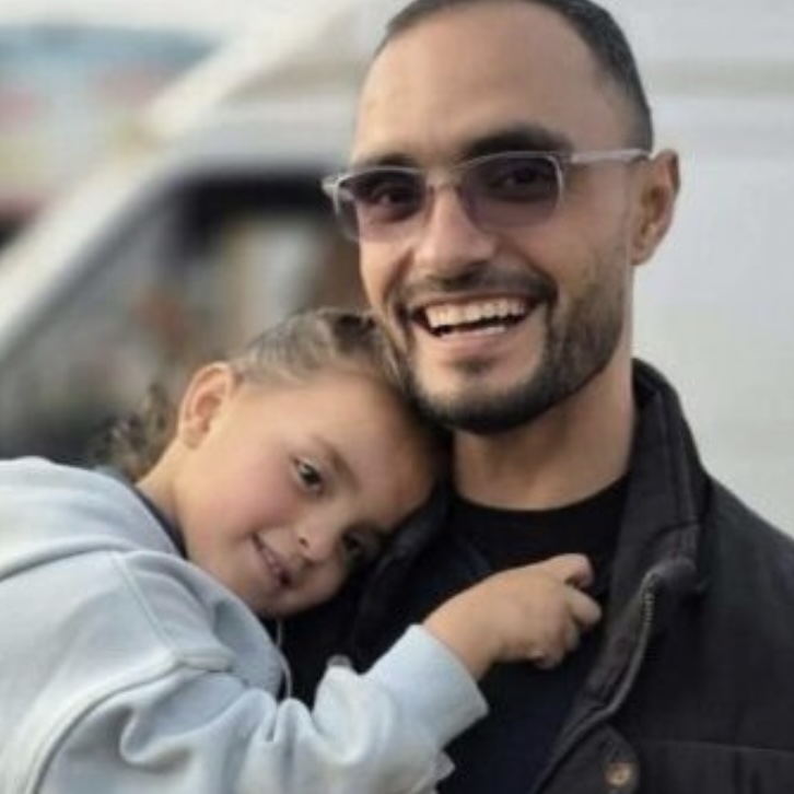 A father and his daughter have been killed in an Israeli drone attack in central Khan Younis, southern Gaza