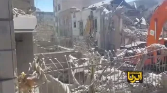 US-Israeli strikes ‘completely destroy’ synagogue in Tehran