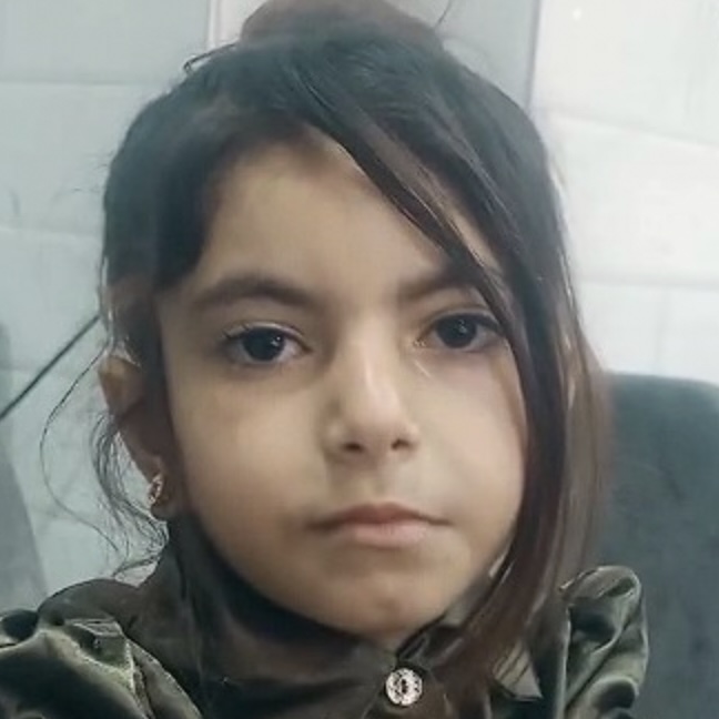 Ritaj Abdul‑Rauf Reehan, age 9, killed by Israeli forces on April 9, 2026 in northern Gaza