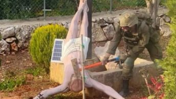 Israeli soldier takes sledgehammer to Jesus statue in Lebanon – Daily Update