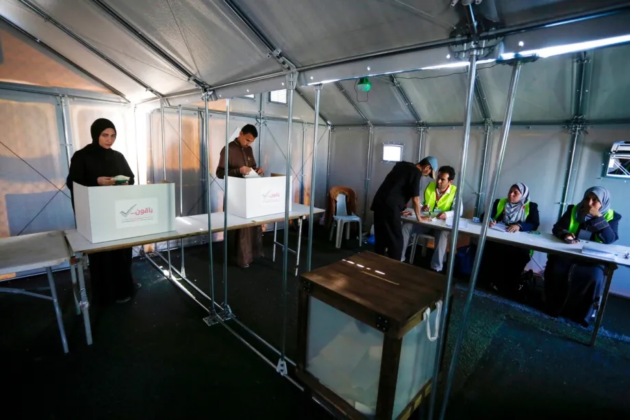Local elections begin in Deir al-Balah, Gaza, Palestine, according to the Palestinian Central Elections Commission, on April 25, 2026.