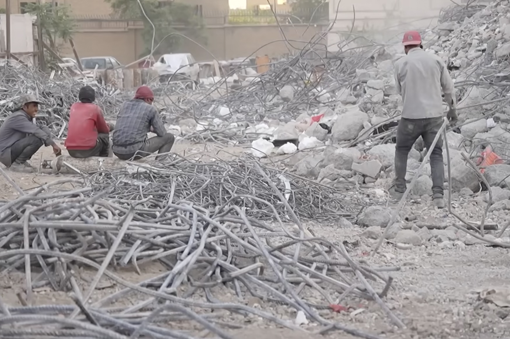 Destruction in Iran from Israeli and US strikes