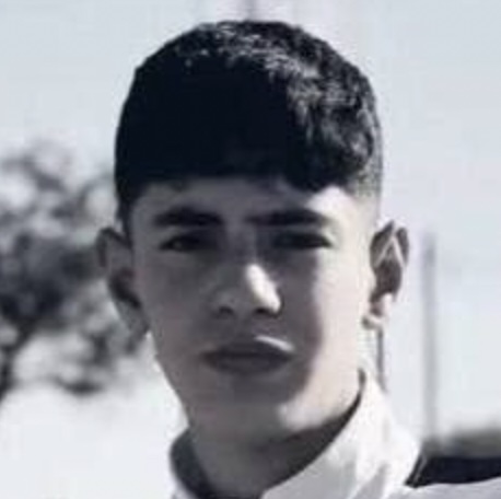 Fadi Zaydan Oweiss, 16, killed by Israeli forces on May 14, 2026 in the West Bank