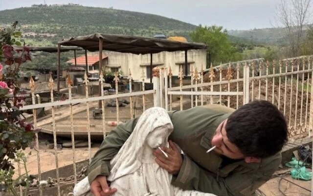 “Most Moral Army” caught desecrating another Christian statue, as famine looms in Gaza – Daily Update