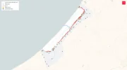 Israel Has Physically Divided Gaza With Over 25 Kilometers of Earthen Barriers