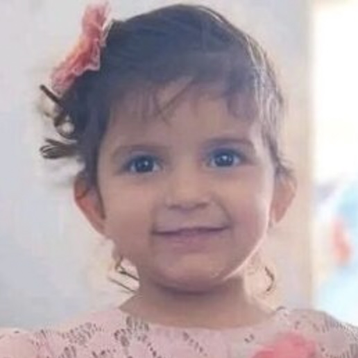 Malak Abdullah Qaddoum on June 9, 2026 succumbed to injuries sustained earlier in an Israeli attack that killed her father and sister, Gaza City