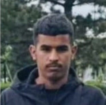Saber al-Amitel, 21, dead in Israeli prison on June 21, 2026, apparently from torture.