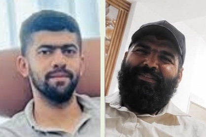Muhammad Nazem Ezzat Zayed, 29, and Mustafa Taha al-Khatib, 32, killed on June 24, 2026 by Israeli soldiers, West Bank