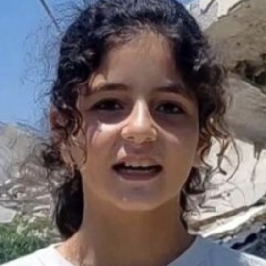Elaine Al‑Farra, 13, succumbed on June 28, 2026 to severe head wounds she sustained from Israeli shrapnel