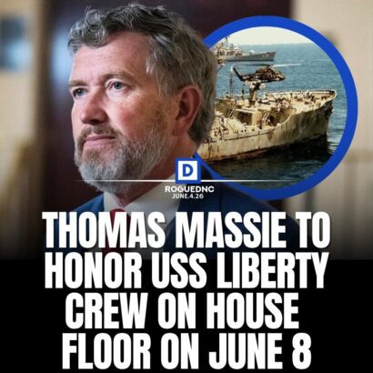 In Historic Event Massie to Honor USS Liberty Crew on House Floor In Historic Event Massie to Honor USS Liberty Crew on House Floor