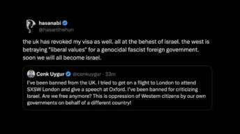 UK Bans Prominent Commentators Over Their Statements on Israel