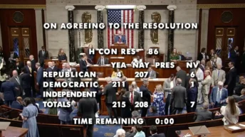 Finally: House votes to end Trump’s war with Iran