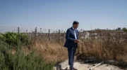 An American Politician is Blocked by Israeli Settlers in the West Bank