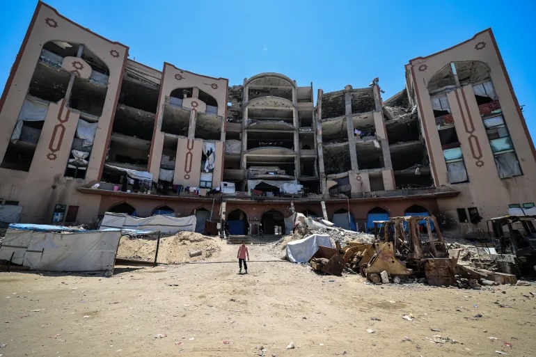 The Islamic University of Gaza is one of the enclave's most prestigious places of learning