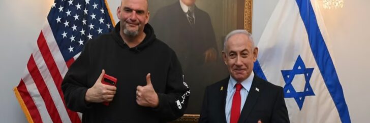 ‘What Region of Pennsylvania Is Israel Located In?’: Fetterman Jeered for Threat to Quit Dems ‘What Region of Pennsylvania Is Israel Located In?’: Fetterman Jeered for Threat to Quit Dems