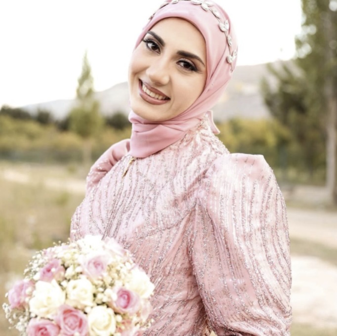 Saja Moussa Sharara was slain in an Israeli airstrike on 8/27/26, 48 hours after her wedding