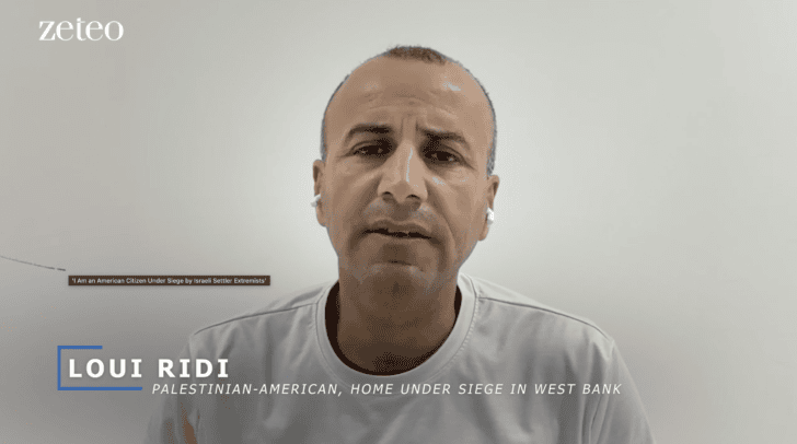 ‘I Am an American Citizen Under Siege by Israeli Settler Extremists’