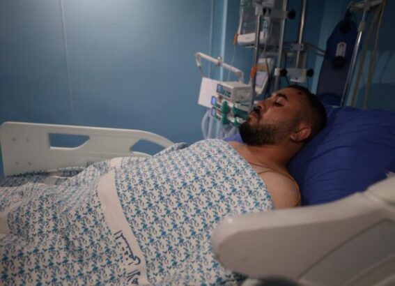 A bullet in the back: Palestinian nurse faces permanent paralysis A bullet in the back: Palestinian nurse faces permanent paralysis